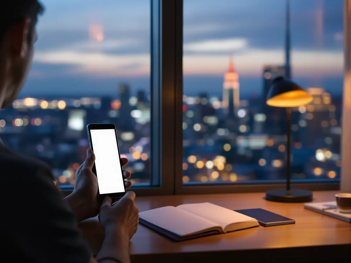 Viaggiatore all’estero che rinnova online la patente internazionale dal telefono